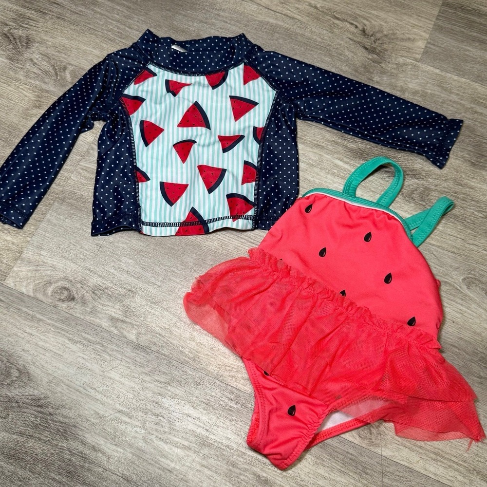 Watermelon baby swimwear 6 months bathing suit